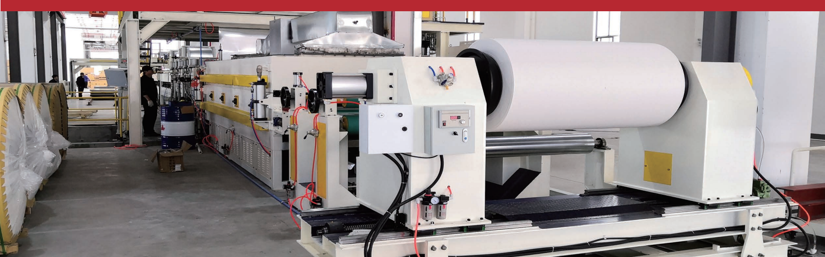 Ligne de production de panneaux composites Matal ignifuges A2 non combustibles