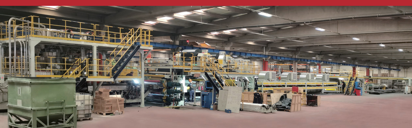 Ligne de production de panneaux composites en aluminium (ACP) B1 FR de haute qualité en une étape